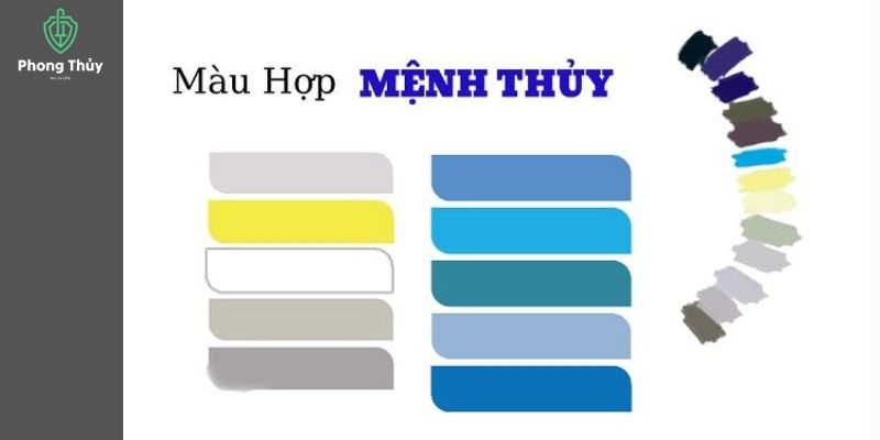 Màu hợp mệnh Thủy